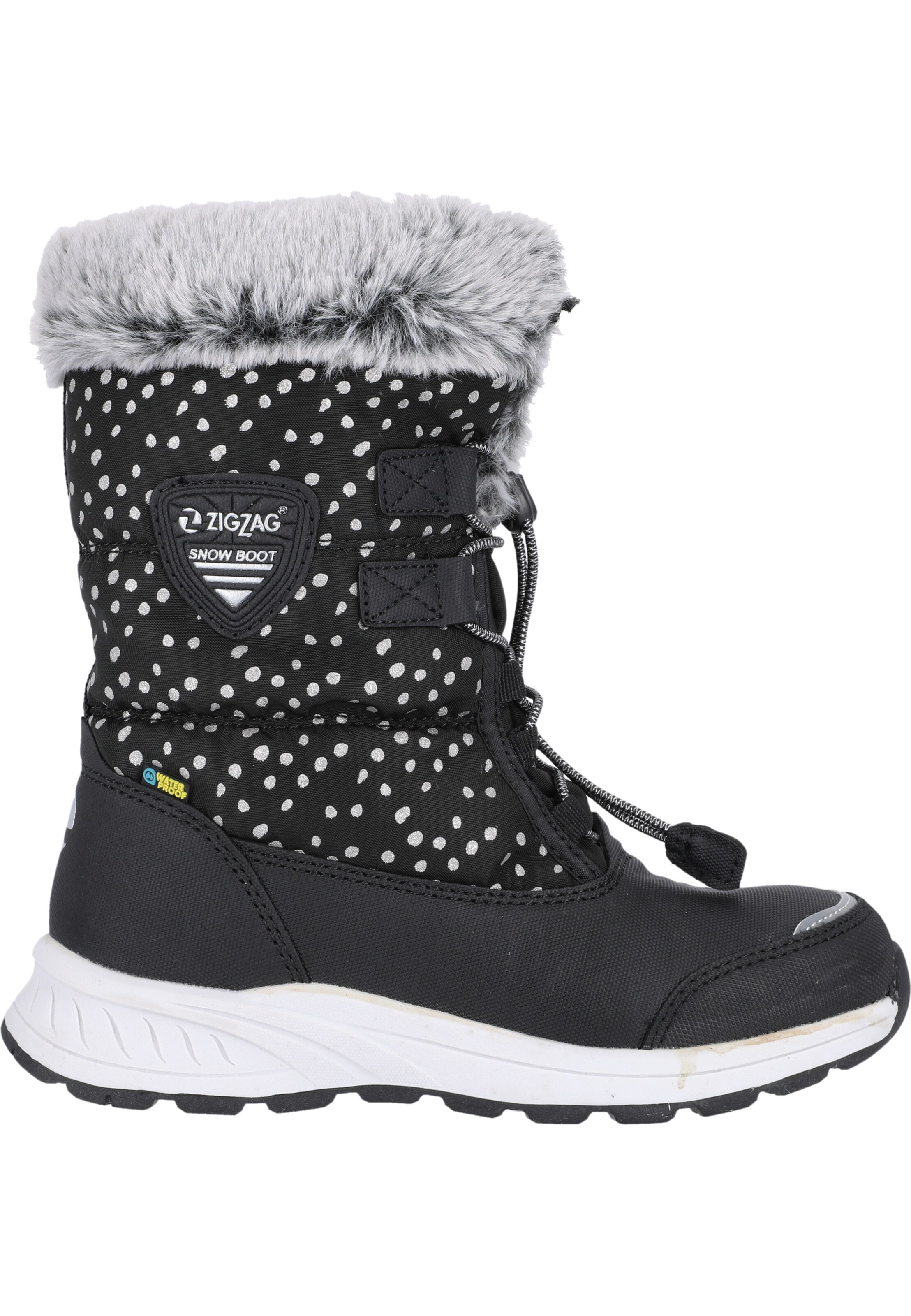 ZigZag Snow boots 'Wesend' in Black