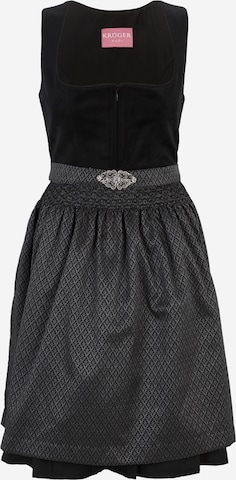 Dirndl Krüger Madl en noir : devant