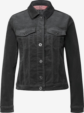 STREET ONE Übergangsjacke in Grau: Vorderseite