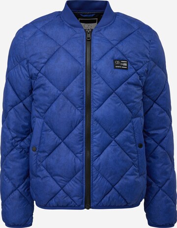 QS Between-Season Jacket in Blue: front