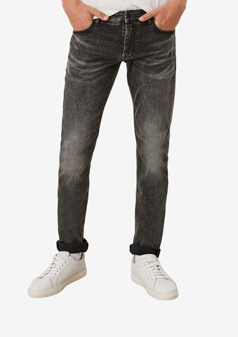 QS Slimfit Jeans in Grau: predná strana