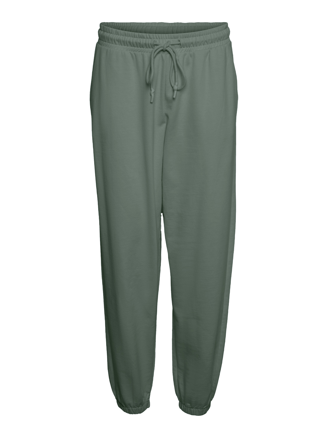 Odzież Bardziej zrównoważony VERO MODA Spodnie Octavia w kolorze Zielonym 