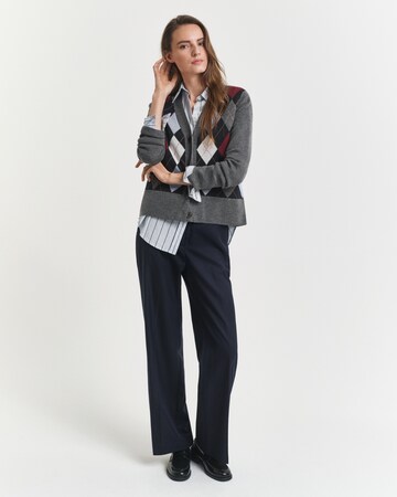 GANT Gebreid vest in Grijs