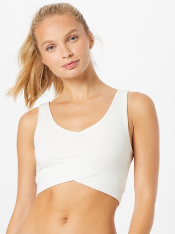 FILA Bustier Sport-BH in Weiß: Vorderseite