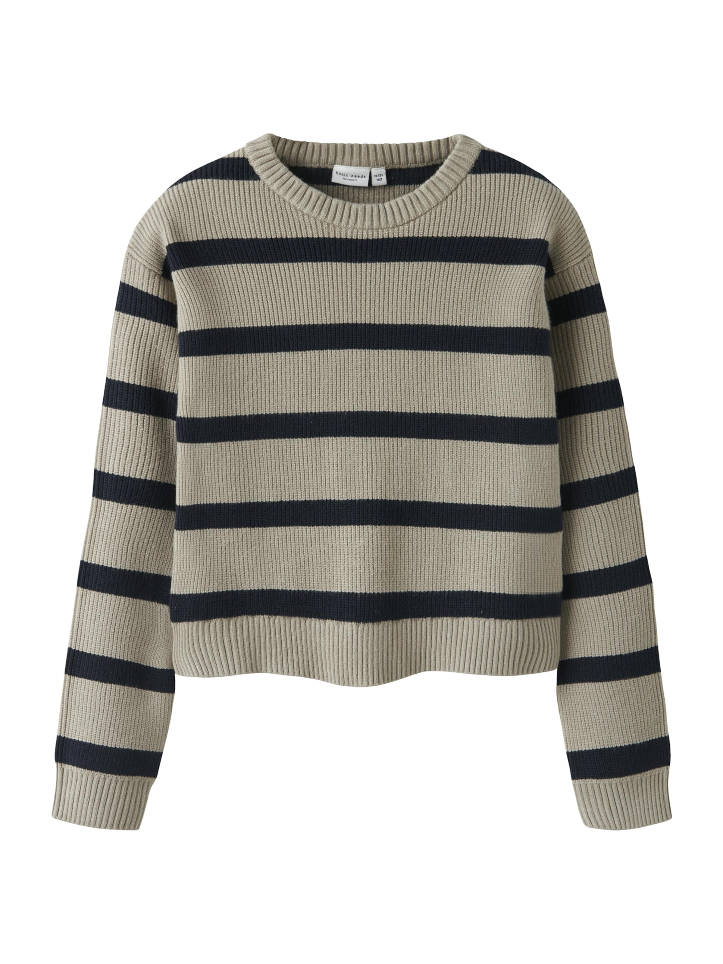 NAME IT Pullover 'NKFVNILLA' in Grau: Vorderseite