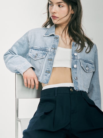 Pull&Bear Átmeneti dzseki 'CAZADORA' - kék