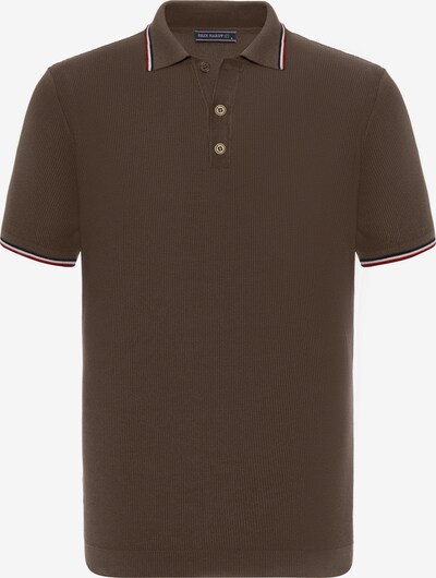 Felix Hardy T-Shirt en marine / brun foncé / rouge / blanc, Vue avec produit