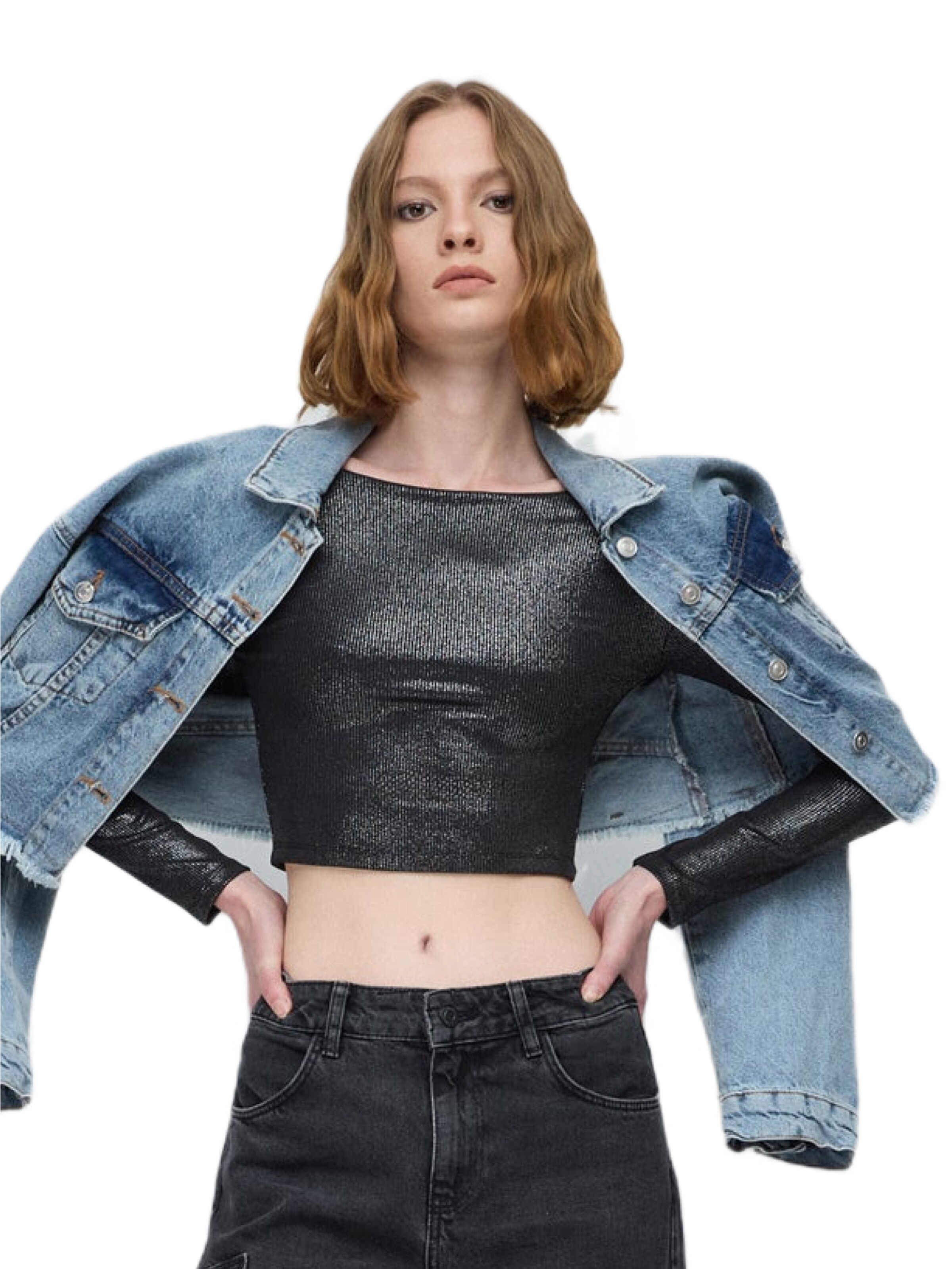 No Matter What Top 'Athlet' in Zwart