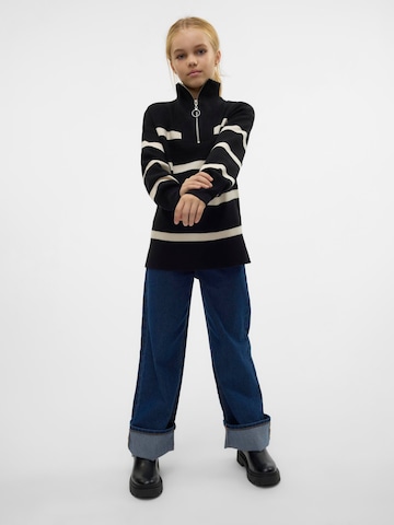 Vero Moda Girl Свитер 'VMSABA' в Черный