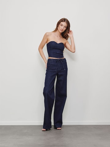 RÆRE by Lorena Rae Top in Blue