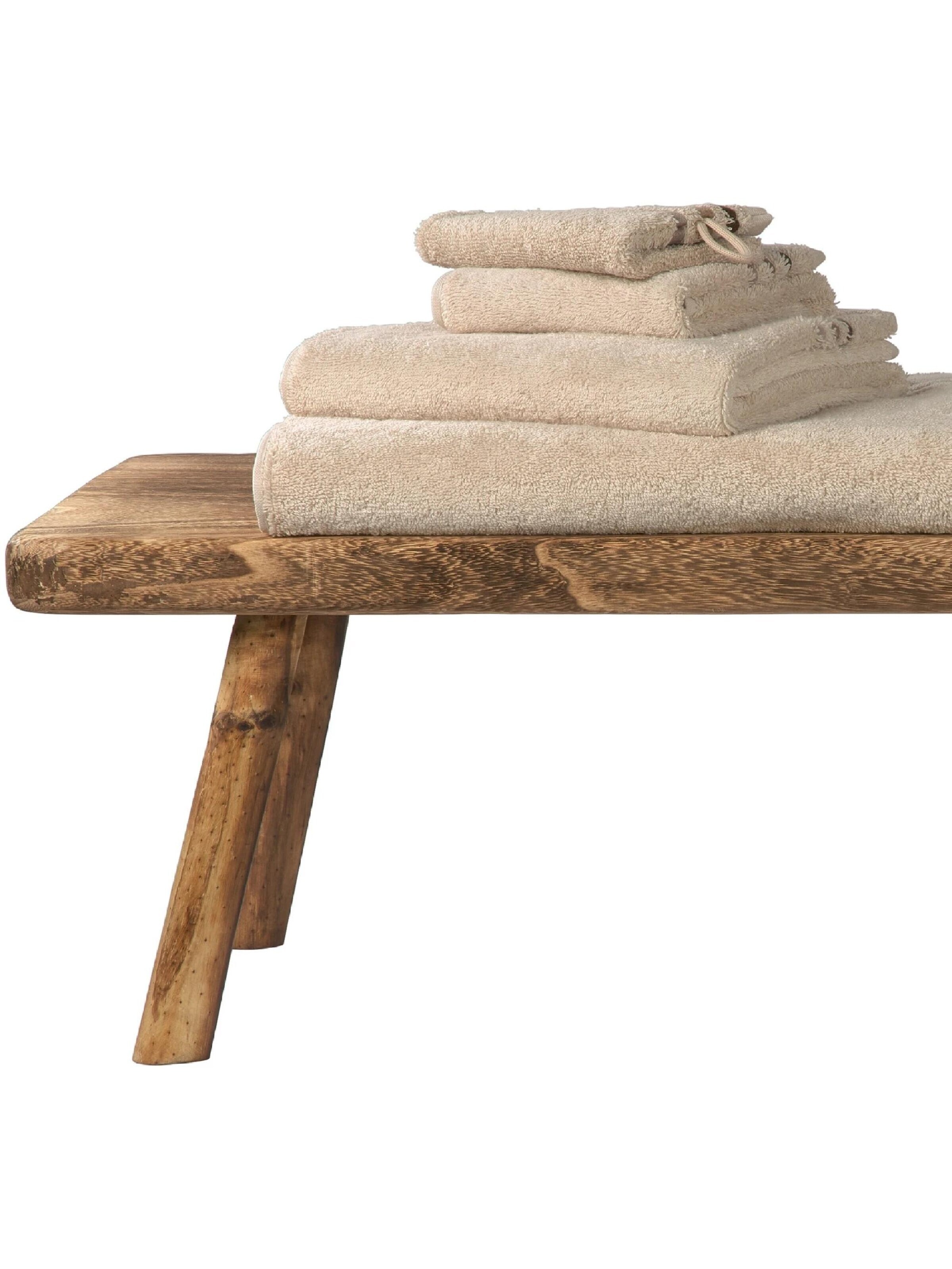 SCHIESSER Waschhandschuhe 'Skyline Color' in Beige