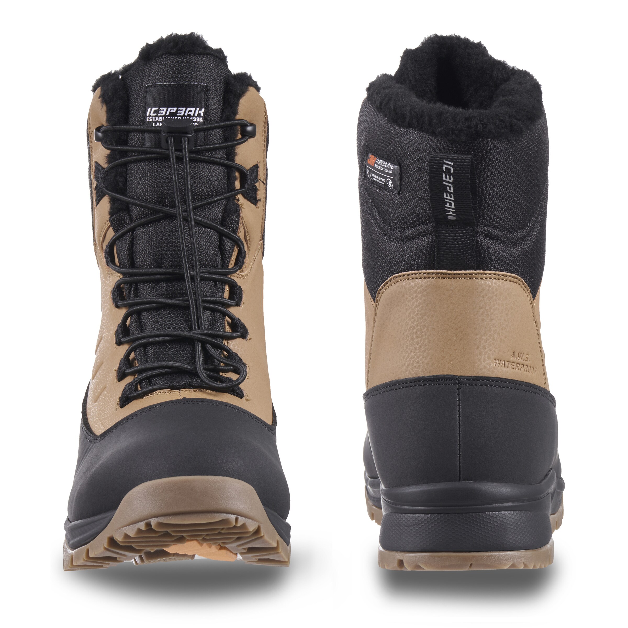 ICEPEAK Snowboardboot 'Alofi Ms' in Braun