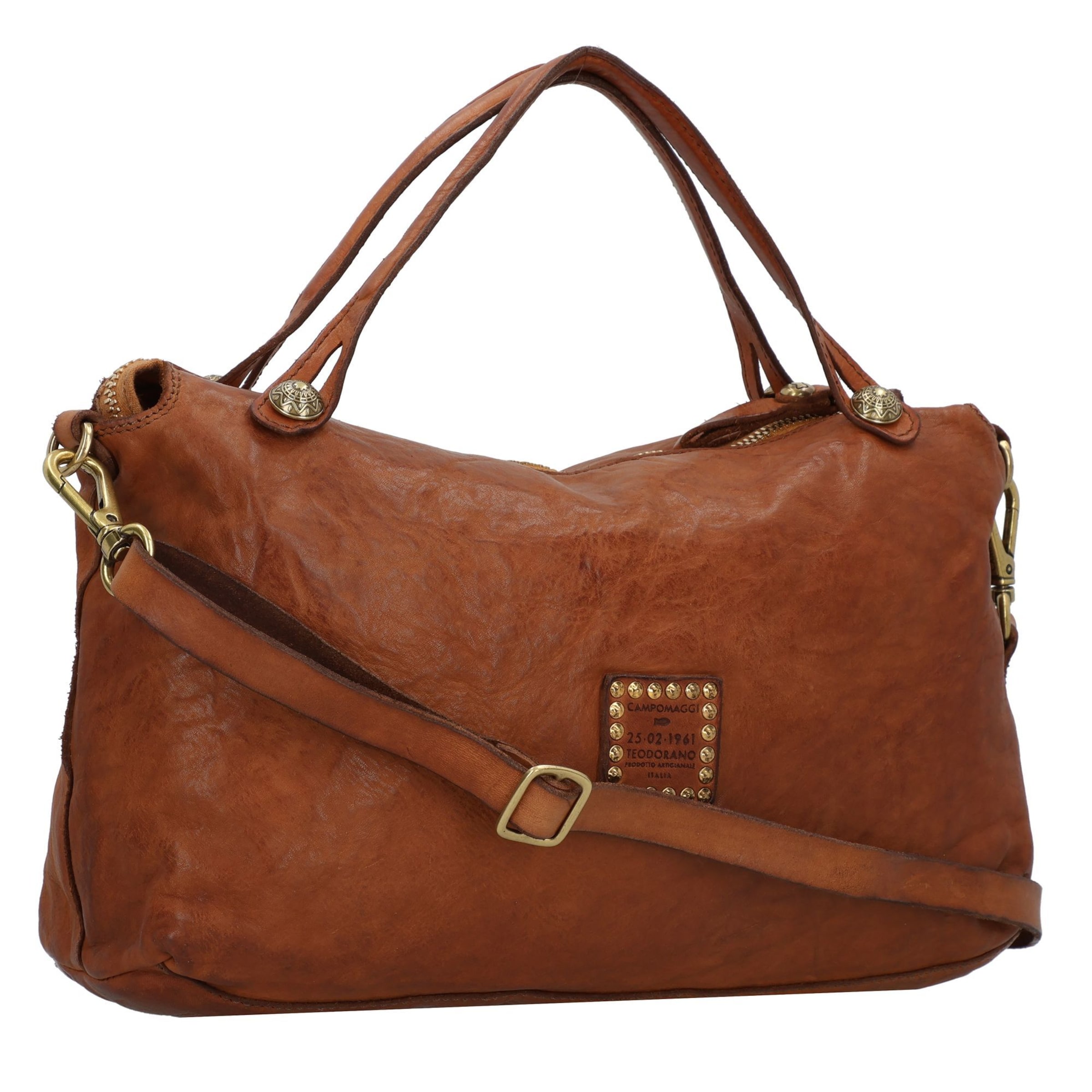 Borsa a spalla 'Melissa' di Campomaggi in marrone