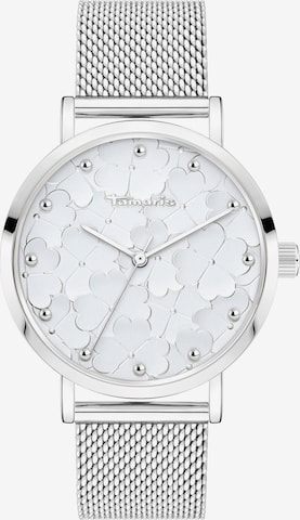 Tamaris Analoguhr in Silber: Vorderseite