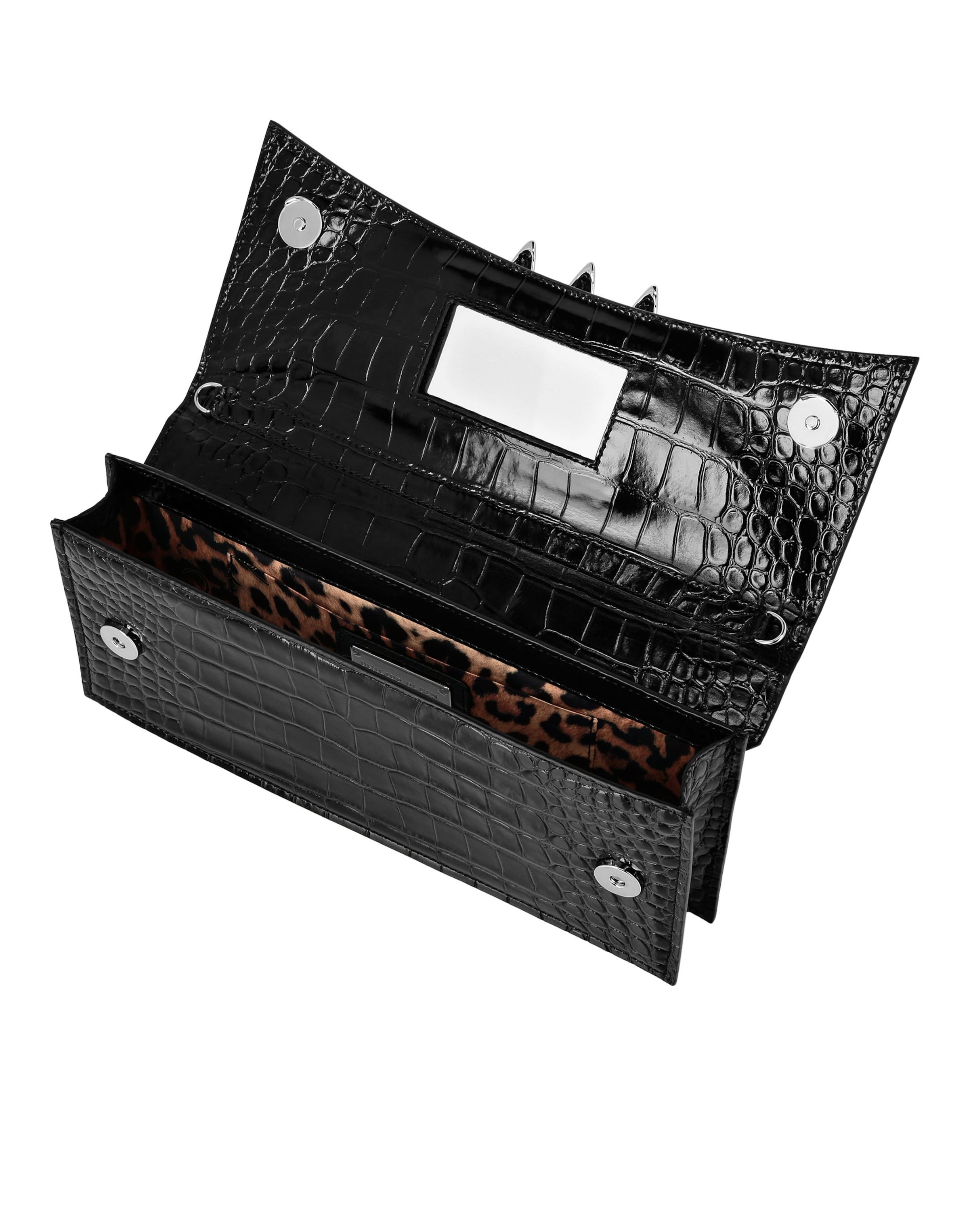 Pochette 'Skull' di Philipp Plein in nero