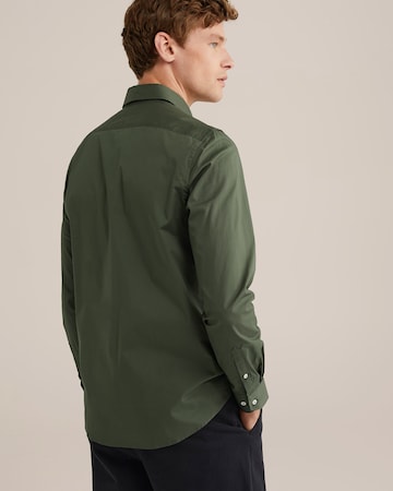 Slim fit Camicia di WE Fashion in verde
