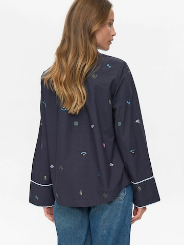 NÜMPH Shirts 'NUCHIRO' i blå