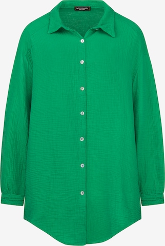 SASSYCLASSY Blus i grön: framsida