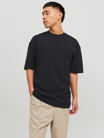 JACK & JONES Shirt in Zwart: voorkant