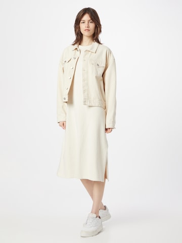 Rotholz Knitted dress in Beige