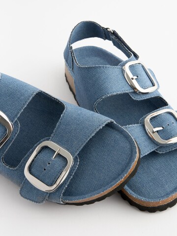 Next - Sandalias en azul