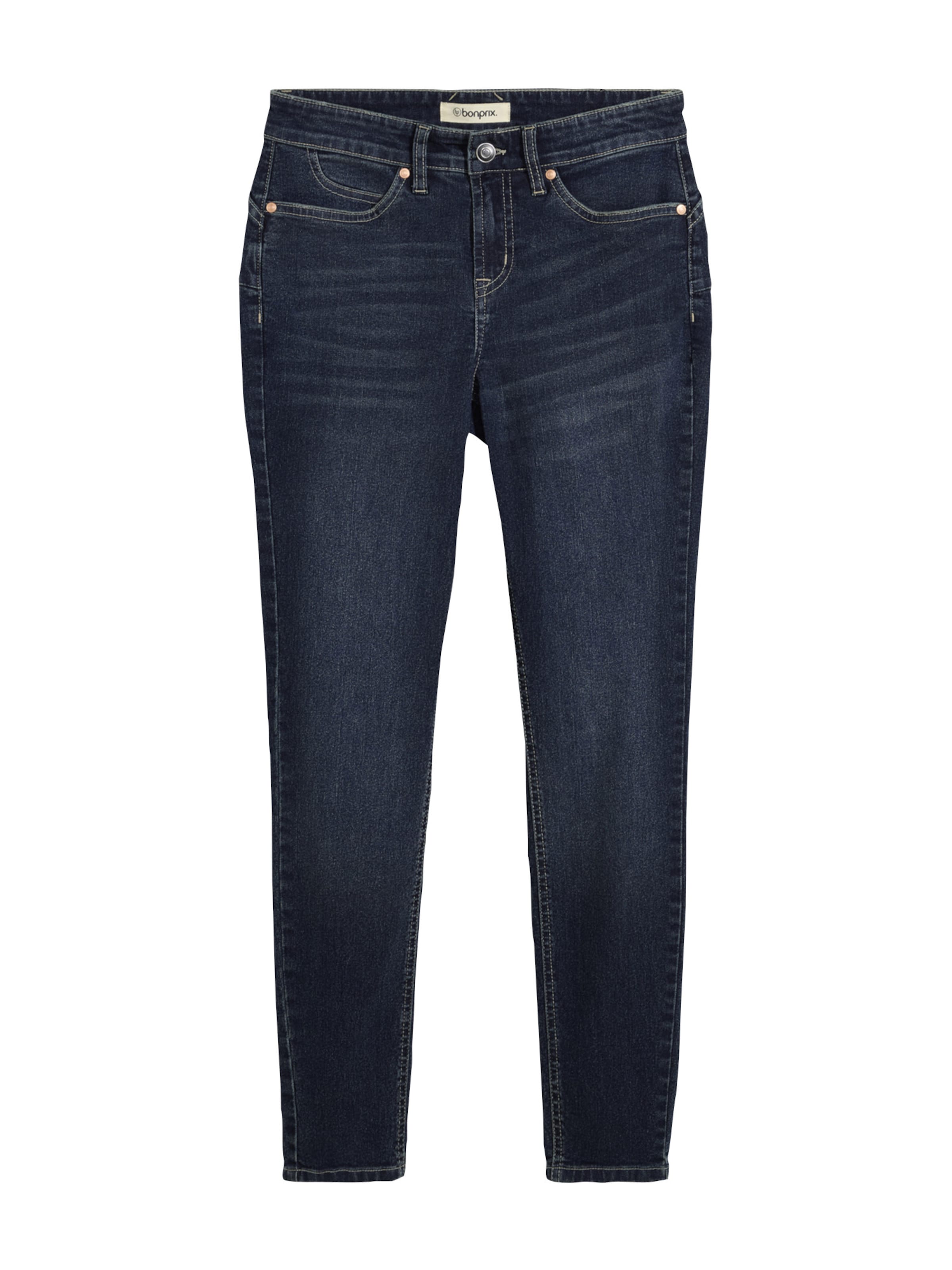 bonprix Skinny Jeans in Blauw: voorkant
