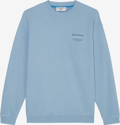 Marc O'Polo DENIM Sweat-shirt en bleu clair / bleu foncé / blanc, Vue avec produit