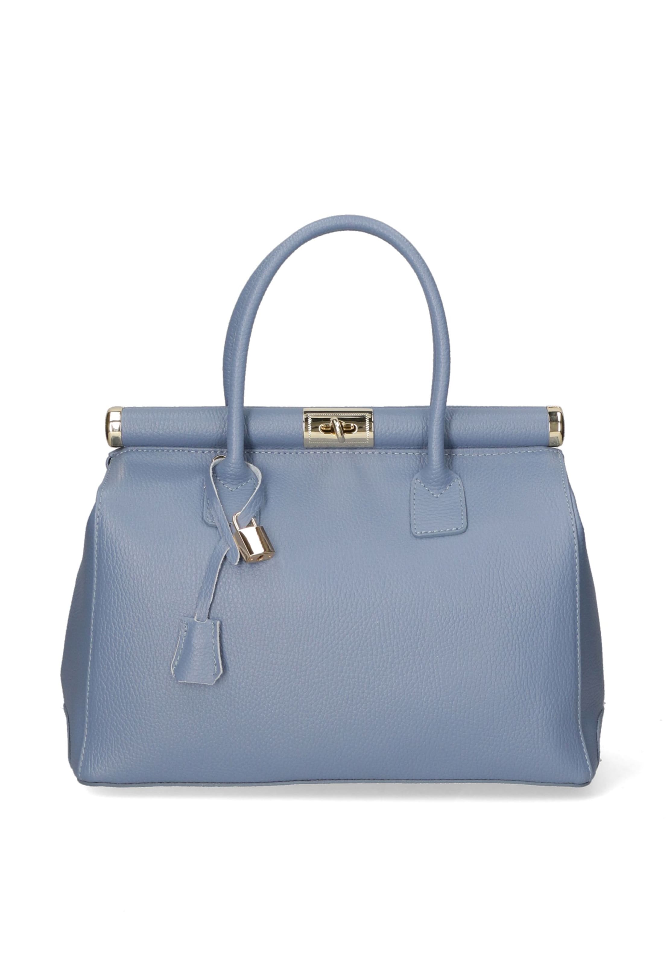 CHICCA BORSE Handbag in Blue: front