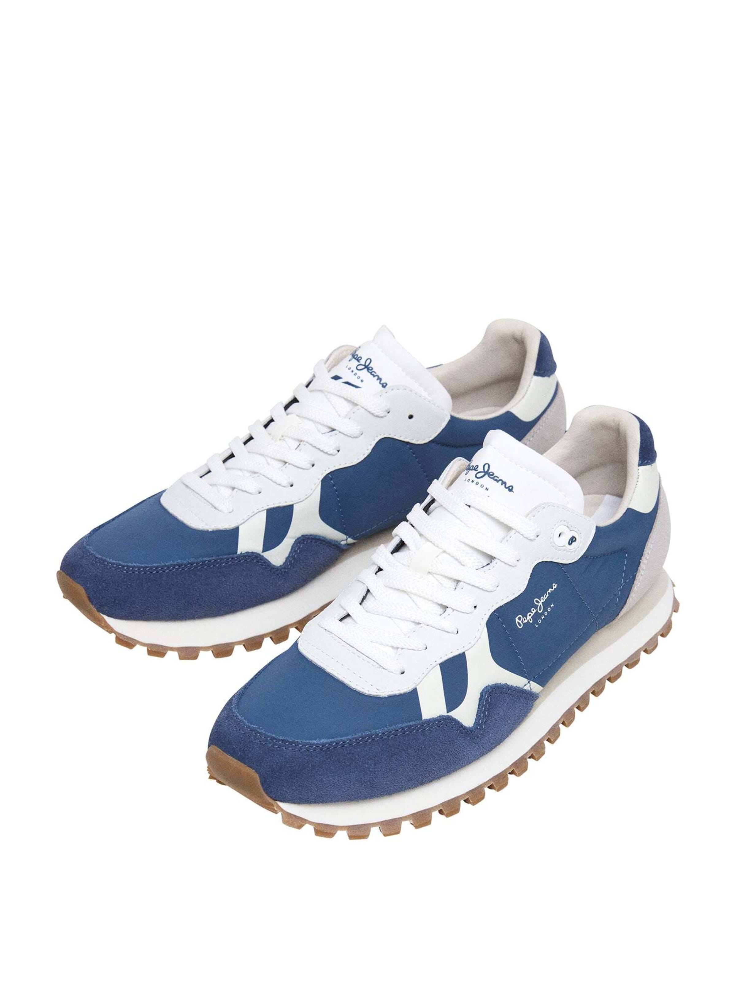 Pepe Jeans Sneaker  'Brit-On Master' in Blau