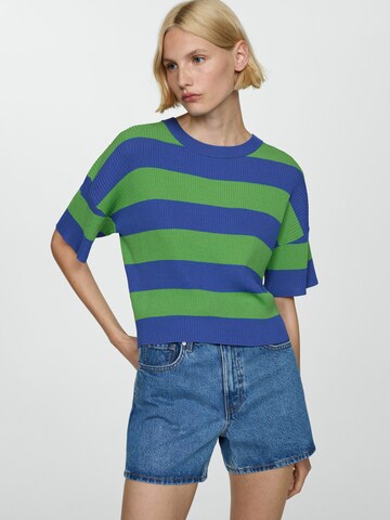 MANGO Pullover 'Gabi' in Blau: Vorderseite