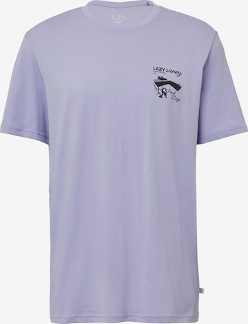 QS Shirt in Purple: front