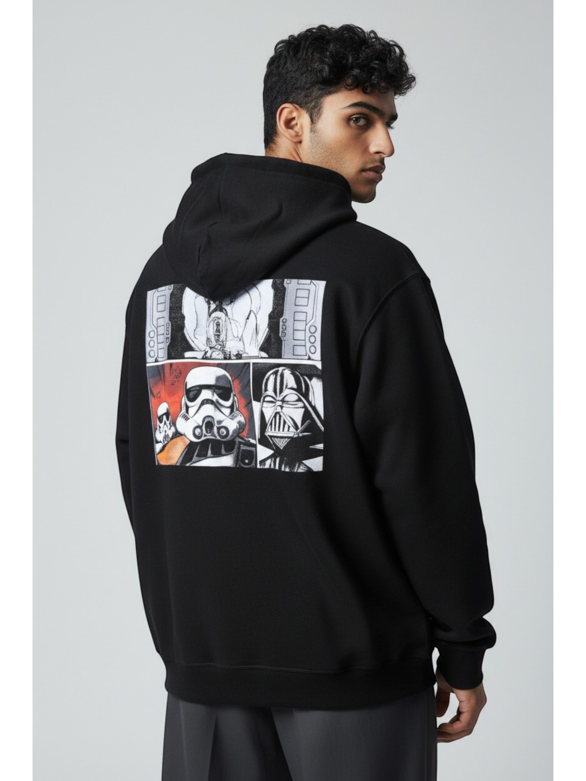 STAR WARS Sweatshirt 'Star Wars' in Black