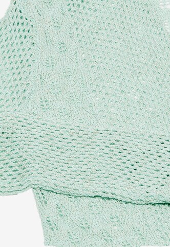 IKITA Knit Cardigan in Green