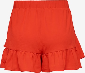 ONLY Regular Shorts 'Ariella' in Rot