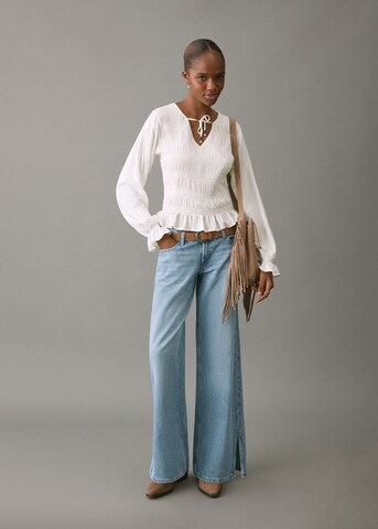 MANGO TEEN Shirt 'Dusty' in Weiß