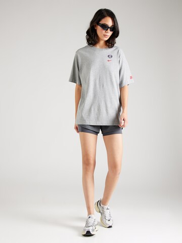 NIKE Performance shirt 'SUPPORTER' in Grey