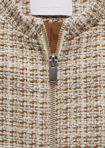 MANGO Jacke 'ponsano' in Beige