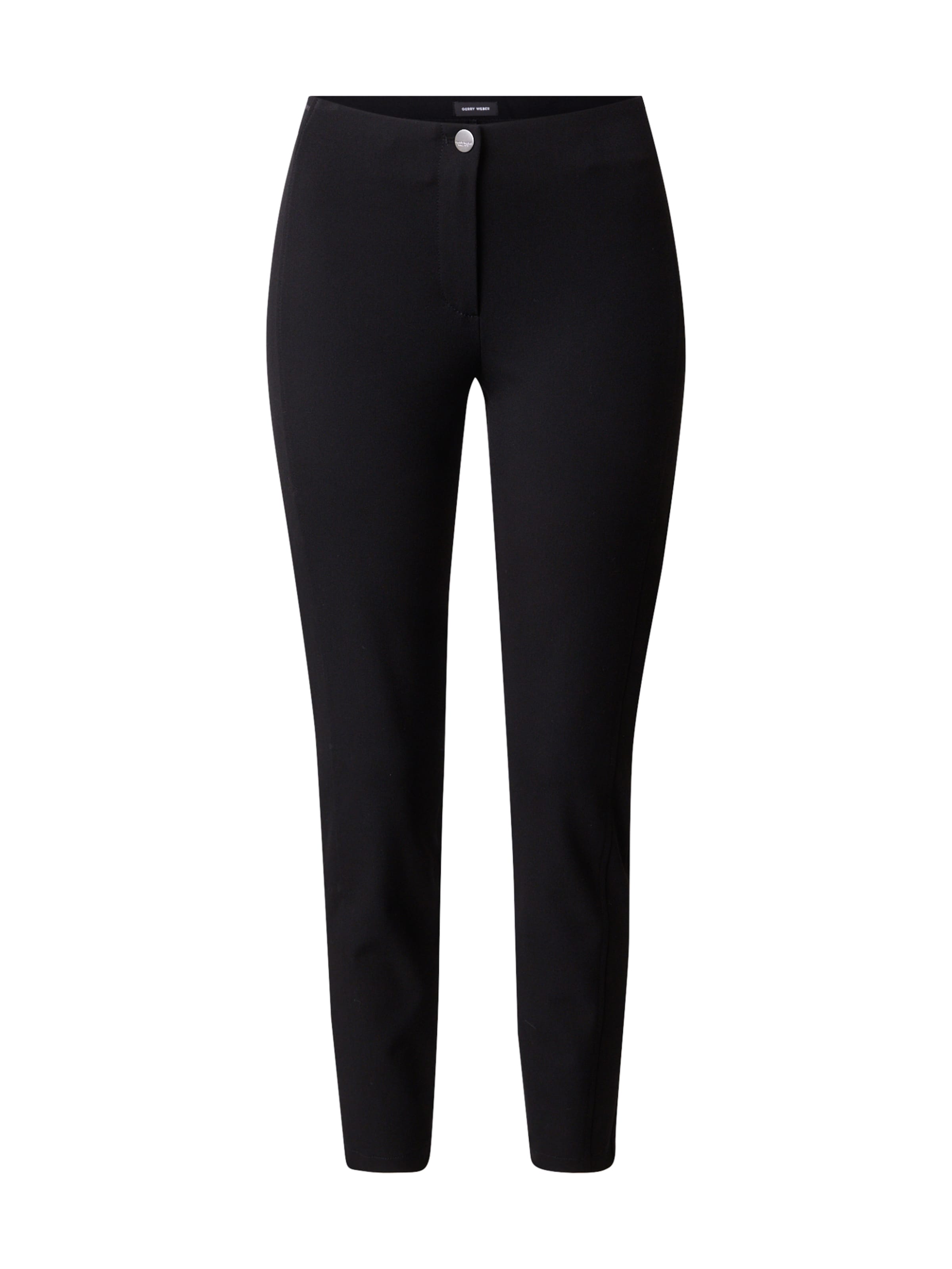 GERRY WEBER Liibuv Püksid, värv must: eest vaates