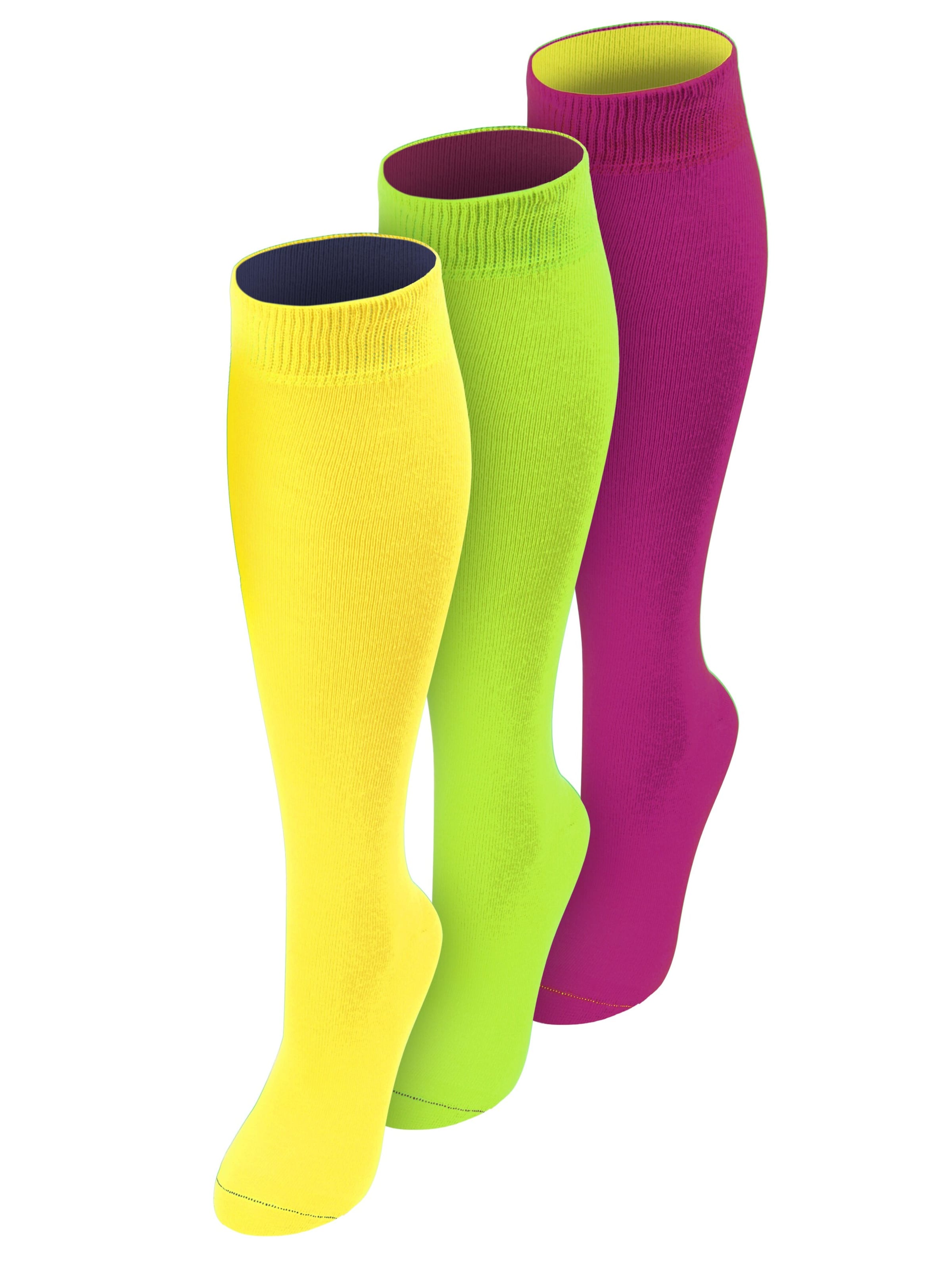 Calzino sportivo di normani in colori misti: frontale