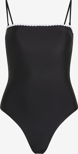 Karl Lagerfeld Jednodijelni kupaći kostim u crna / bijela, Pregled proizvoda