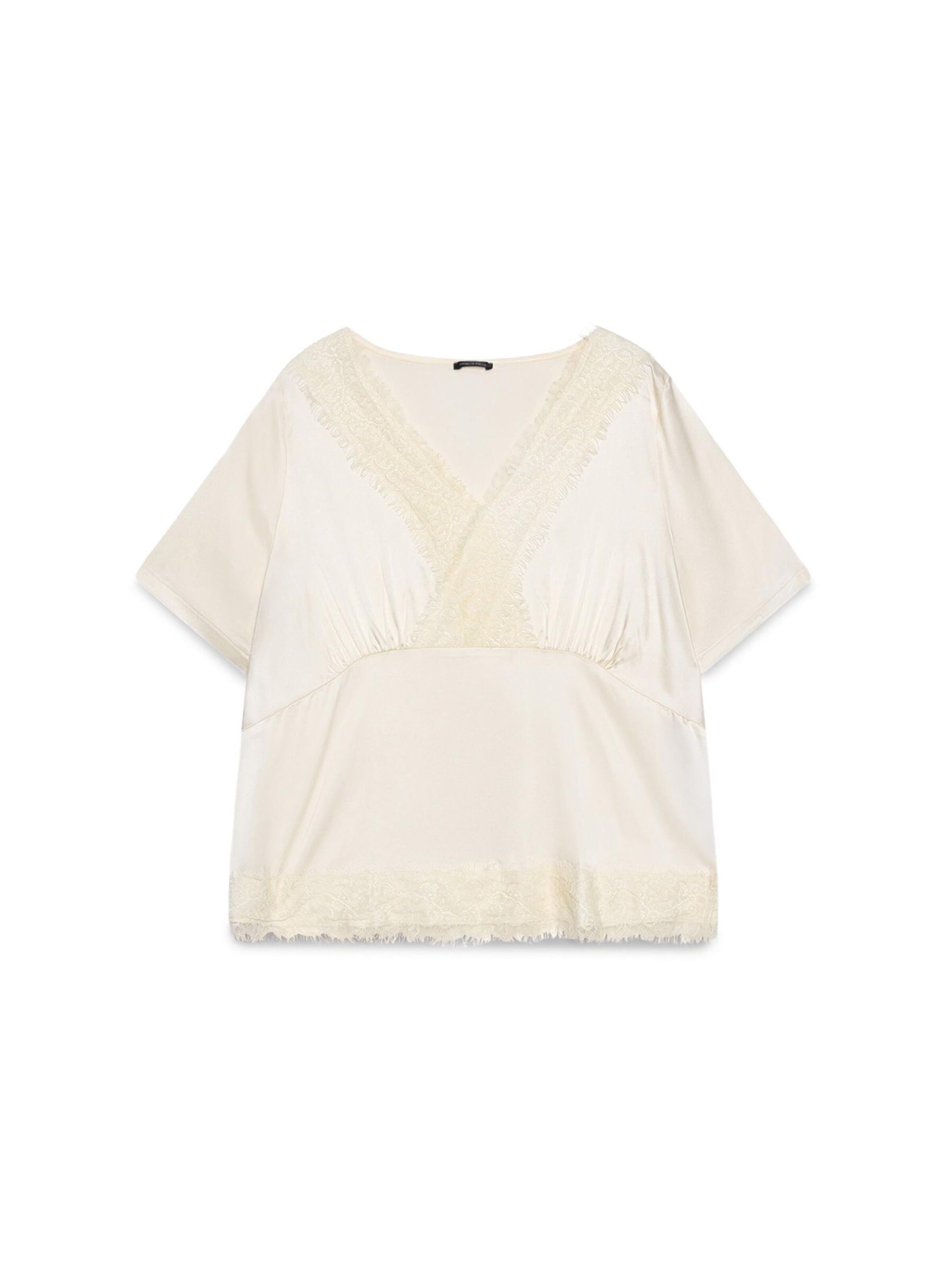 Fiorella Rubino Blouse in White: front