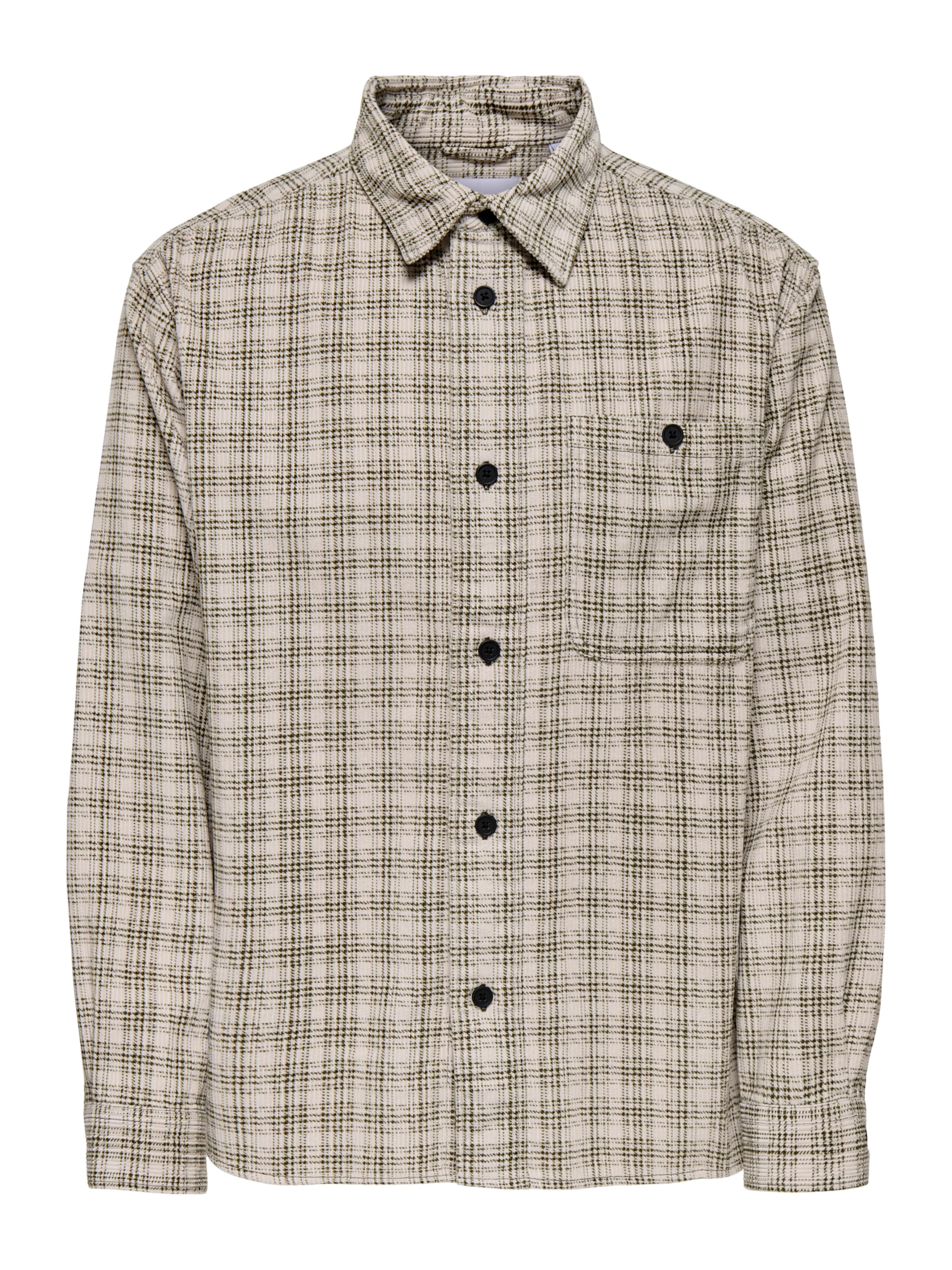 Only & Sons Πουκάμισο 'ONSWaleed' σε μπεζ: μπροστά