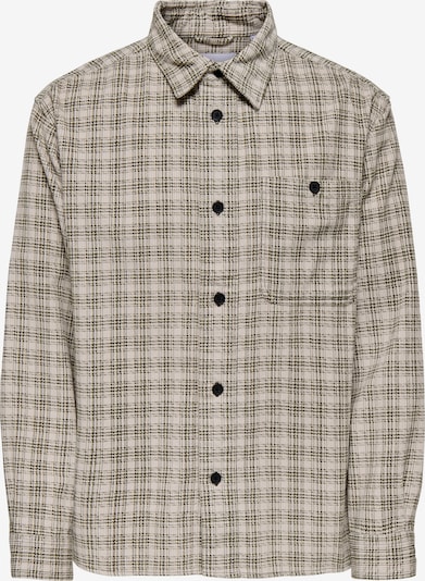 Marškiniai 'ONSWaleed' iš Only & Sons, spalva – kremo / tamsiai žalia, Prekių apžvalga