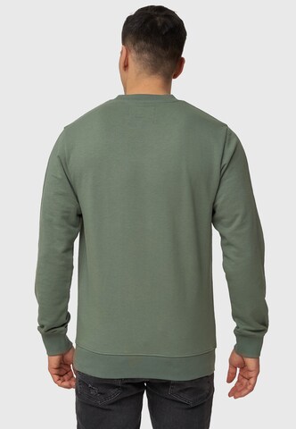 Sweat-shirt ' Baxter ' INDICODE JEANS en vert