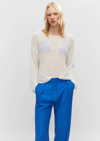 MANGO Regular Pantalon 'Ela' in Blauw