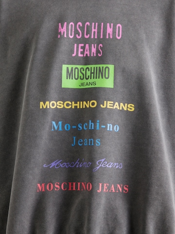 Moschino Jeans Mikina - Sivá