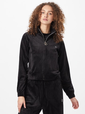 Hanorac de la Juicy Couture pe negru: față