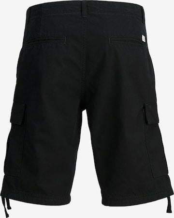 JACK & JONES - Regular Calças cargo 'COLE BARKLEY' em preto