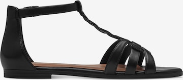 TAMARIS Strap sandal in Black