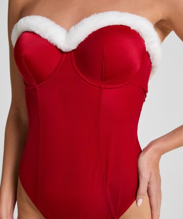 Hunkemöller Body 'Jovie' in Rood